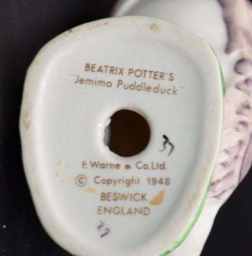BEATRIX POTTER JEMIMA PUDDLEDUCK - from SUEZYT
