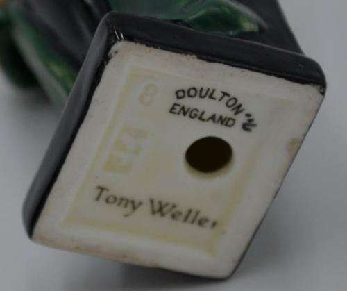 ROYAL DOULTON CHARACTER JUG AND FIGURINE - from SUEZYT