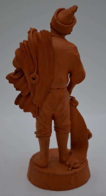 ITALIAN HAND MADE CLAY FIGURINE OF A MAN - from SUEZYT