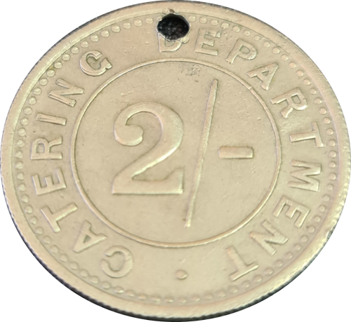 SA Railways 2/~   (Two Shilling) Token