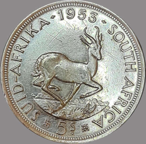 1953 5/~  Five Shillings