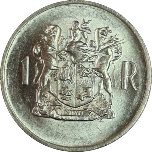 1969 Donges R1 Afrikaans (Silver) Nice Coin !!!