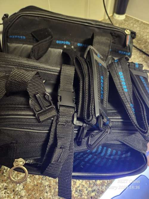 SADDLE BAGS Motorcycle OXFORD Hump Back