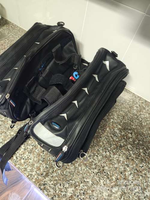 SADDLE BAGS Motorcycle OXFORD Hump Back