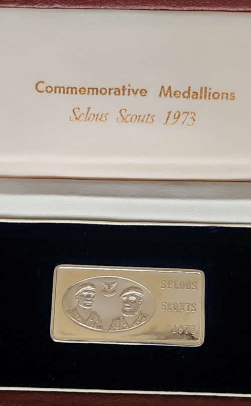 Selous Scouts SILVER Ingot 1979 Number 131 of 1600