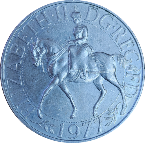 Twenty Five Pence Commemorative Coin - UK (1977)