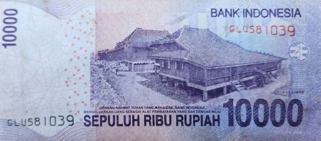 10 000 RUPIAH - Indonesia - 2014