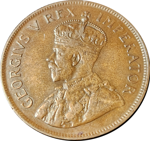 1 (ONE) PENNY - 1928 - Low mintage coin !  (385 669)