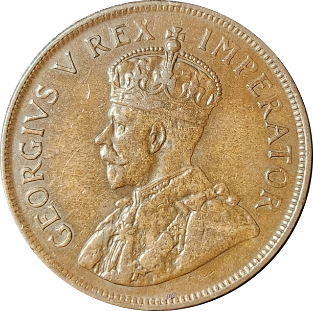 1 (ONE) PENNY - 1928 - Low mintage coin !  (385 669)