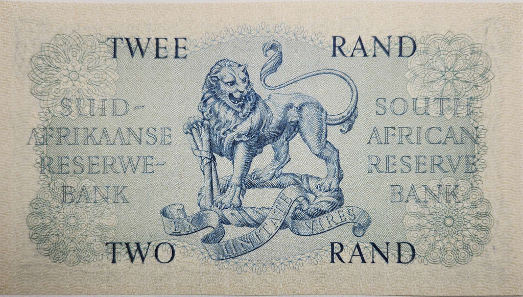 2 (TWEE/TWO) RAND - B/199 (A/E) 1962 - G RISSIK - Big R.2 - A/UNC - B199 477934 - Fantastic note !