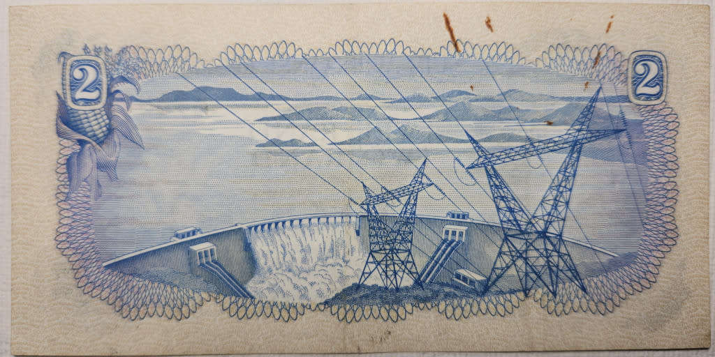 2 (TWEE/TWO) RAND - 1974 - D80 932169 - TW de Jongh - VF-