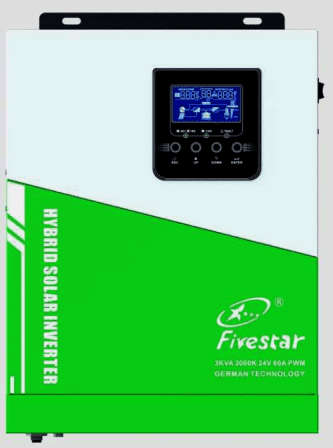 Five Star 3kva 24v hybrid inverter