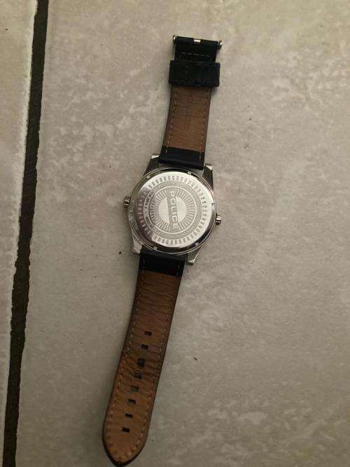 Police dual time watch