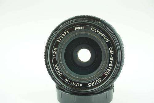 Olympus OM Zuiko Auto W 28mm F2.8 Lens  **Good Condition Fantastic Wide angle Lens**