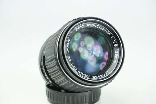 SMC Pentax M 135mm F3.5 lens in Pentax PK mount ** Fantastic Telephoto Lens in Mint Condition**