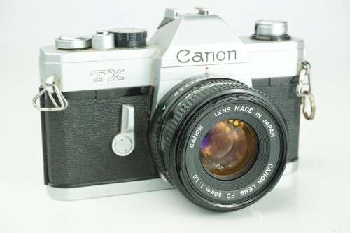 Canon TX 35mm SLR with Canon FD 50mm F1.8 **Great Condition**