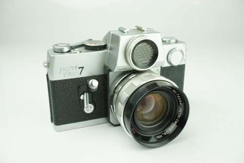 Rare Petri Flex 7 camera Zeiss Bulls Eye Copy **Awesome for Display**