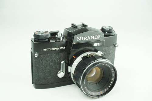 Beautiful Black Miranda Auto Sensorex EE camera with a Miranda 50mm F1.8 **Near Mint Condition**