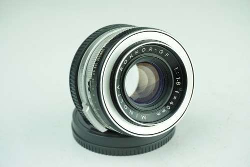 Fantastic Minolta Rokkor QF 40mm F1.8 lens converted to Sony E Mount **Great condition**