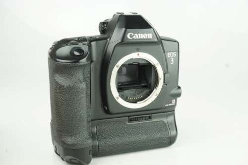 Legendary Canon EOS 3 35mm SLR and PB-E2 booster Autofocus Eye-Control system**Fantastic Condition**