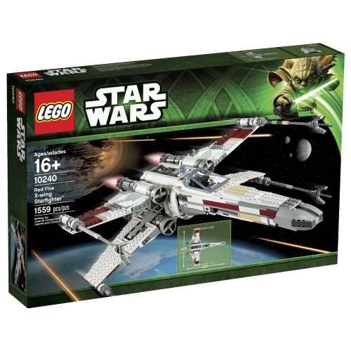 **Rare**LEGO Star Wars 10240 Red Five X-Wing Starfighter Building Set (Discontinued by manufacturer)