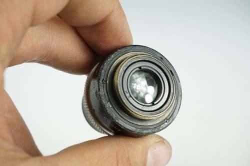 taylor hobson cooke kinic 25mm f1.5 lens and fotodiox C mount to micro four thirds adapter