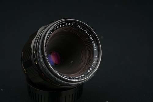 **Rare** 1:1 Macro Asahi Takumar 50mm F4 Macro Lens, M42 Mount **Great Condition**