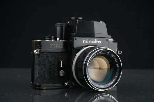 Very Rare Minolta XM pro 35mm SLR Body witha Minolta 58mm F1.4 lens  **Very Good Condition**
