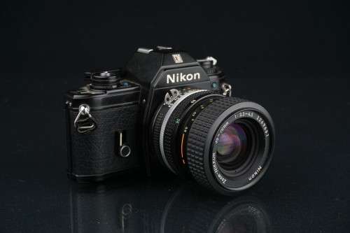 Nikon EM 35mm SLR with Nikkor 35-70mm F3.3-4.5 Lens **Great Condition**