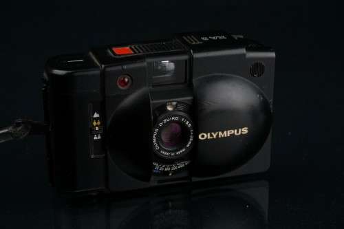 Cult Classic Olympus XA2 35mm P&S camera **Well Used Condition, Fully Functional**