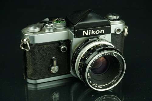 Legendary Nikon F2 35mm SLR with Nikon 50mm F2 Lens  **User Condition, Fully Functional**