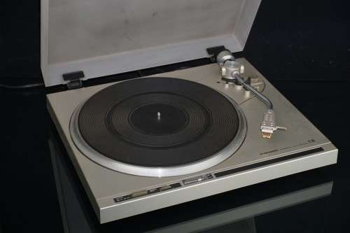 Pioneer PL-100 Auto Return Turntable Record Player Deck Lid Coaxial Suspension  **Good Condition**