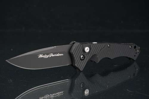 **Rare** Benchmade 13800SBK Harley Davidson Nonconformist Auto Knife **Good Condition**