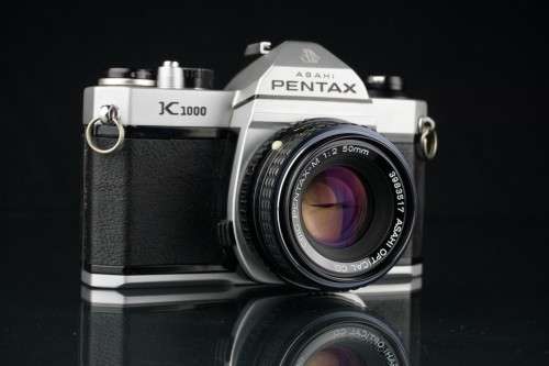 Cult Classic Pentax K1000 35mm SLR with Pentax M 50mm F2 Lens  **Fantastic Condition**