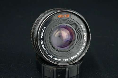 **Pancake Lens** Legendary Konica Hexanon 40mm F1.8 Konica AR Mount Lens **Fantastic Condition**