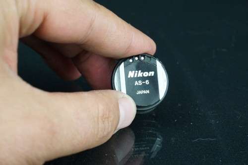 Nikon AS-6 Flash Coupler (F3 Type Flash Mount to Standard ISO Type Shoe) **Excellent Condition**