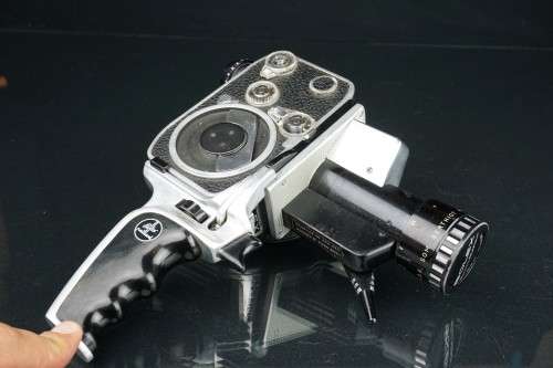 Paillard Bolex P1 Zoom Reflex 8mm Film Camera with Pan-Cinor 8-40mm f/1.9 c.1962 **Great Condition**