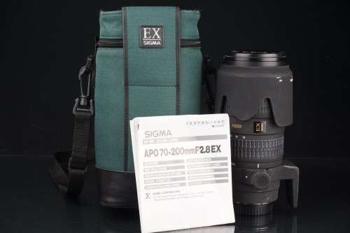 Sigma APO EX HSM 70-200mm F2.8 Lens in Canon EOS Mount **Excellent Condition**