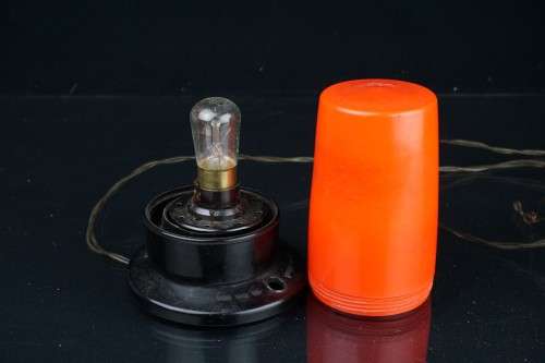 Paterson Darkroom Lamp Orange Dark Room Safety Light **Good Condition**