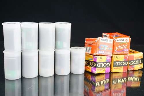 14 Rolls of expired 35mm Film, either without boxes or opened boxes
