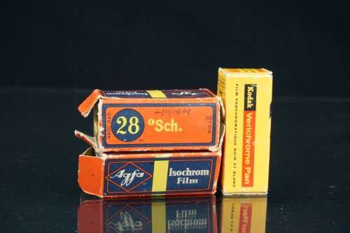 3 Rolls Expired Medium Format film **Original Foil Seal**
