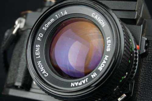 Cult Classic Canon New F-1Pro 35mm SLR with AE Finder and 50mm F1.4 Lens  **Good Condition**