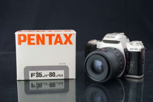 Pentax MZ50 35mm SLR with Pentax AF 35-80mm lens **Great Condition**