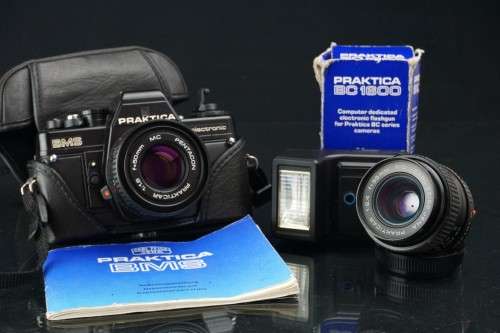 **Zeiss Flektogon 35mm F2.4** Pratica BMS 35mm SLR Kit with 35mm and 50mm lenses **Great Condition**