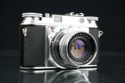 **Superb** Voigtlander Prominent 35mm Rangefinder Camera with Ultron 50mm f2 + Dynaron 100mm lenses*