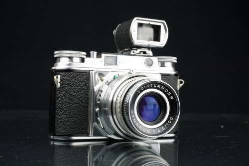 **Superb** Voigtlander Prominent 35mm Rangefinder Camera with Ultron 50mm f2 + Dynaron 100mm lenses*