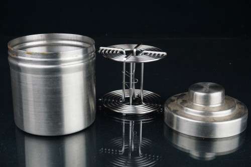 Hansa Stainless Steel Developing Tank for 120 Film 3 Inch