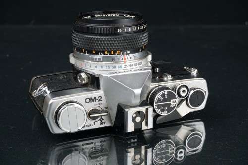 Legendary Olympus OM2 35mm SLR with Zuiko 50mm F1.8 lens **Good Condition**