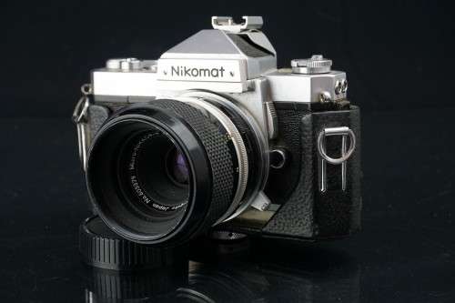 Nikon Nikkormat FTn 35mm SLR with 55mm F3.5 Macro Lens **Great Condition**