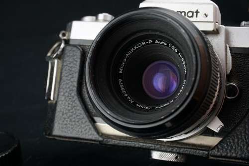 Nikon Nikkormat FTn 35mm SLR with 55mm F3.5 Macro Lens **Great Condition**